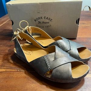 Kork-Ease metallic sandal